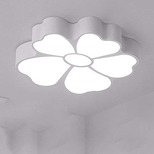 Plafonnier moderne LED salon chambre enfants luminaire couloir blanc GZZ Deng 50cm