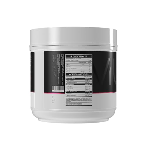 Image of Muscle Asylum F9 Pre Workout Powder - 200mg Caffeine | Beta Alanine, Citrulline, Arginine | Energy, Focus & Pump Support | For Adults (500g, 50 Servings, Fruit Punch)