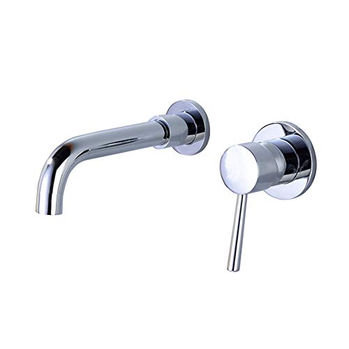Grifo rotativo de latón para lavabos modernos con agua fría y caliente