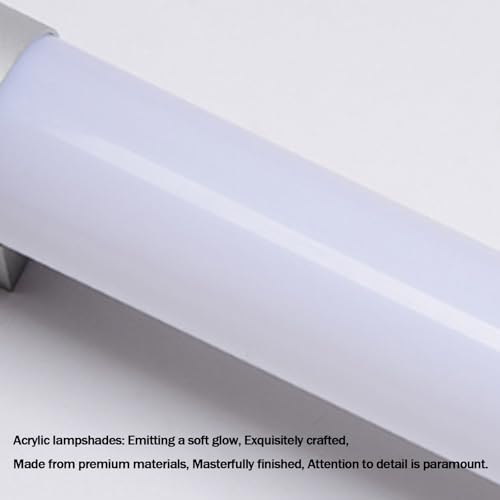 Aplique de pared interior moderno de aluminio plateado y acrílico con diseño limpio 2