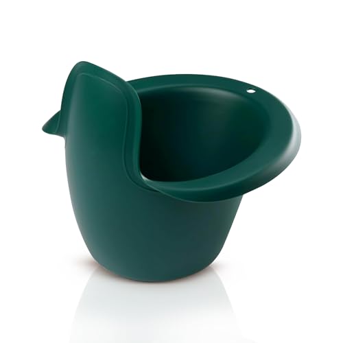 Easypisi Baby-Töpfchen zum Abhalten (Waldgrün), Windelfrei, Babytopf WC/Klo, mobiles Jungen/Mädchen Kindertöpfchen bis 1 Jahr, Baby Zubehör, Made in Germany