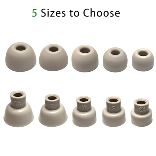 Replacement Earbud Tips for Powerbeats Pro2 Ear Tips [10 Pairs]–XL/L/M/S/XS by Luckvan - Used condition - Image 4
