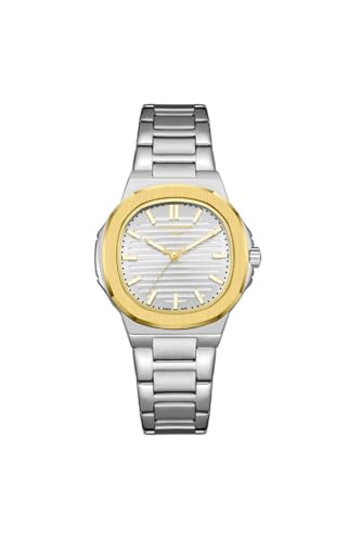 Analog Silver Square Dial Women's Watch - LC08017.230