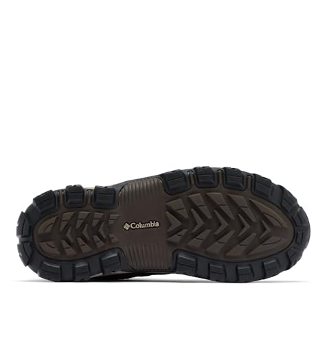 Columbia Womens Transverse Suede Waterproof Hiking Boot, Cordovan/Teal, 9 Wide