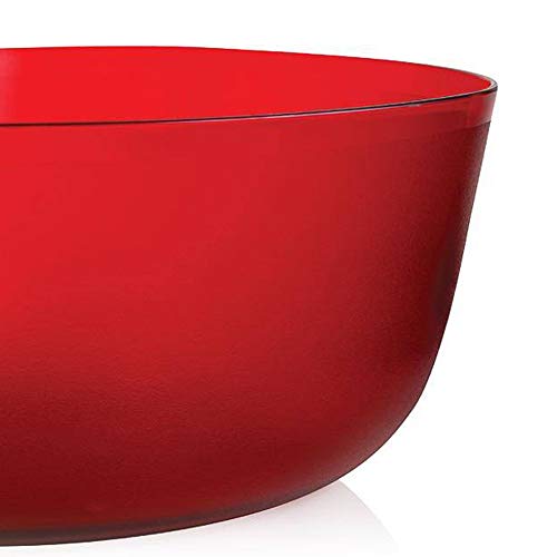SALADEIRA ELIPSE CRISTAL 3,5L VERMELHA OU