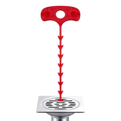 Outil de nettoyage de canalisations – Récupérateur de débouchage d'égout domestique antidérapant pour un nettoyage rapide des canalisations, conception flexible et durable avec prise en main facile, o