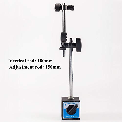 Professional 0-1.0" Dial Indicator With Magnetic Base Holder & Point Precision Inspection Set Tester Gage Gauge Fine Adjustable Long Arm 0.001" Precision #TOP2