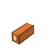 Kensington Tan Leather 2 Watch Box