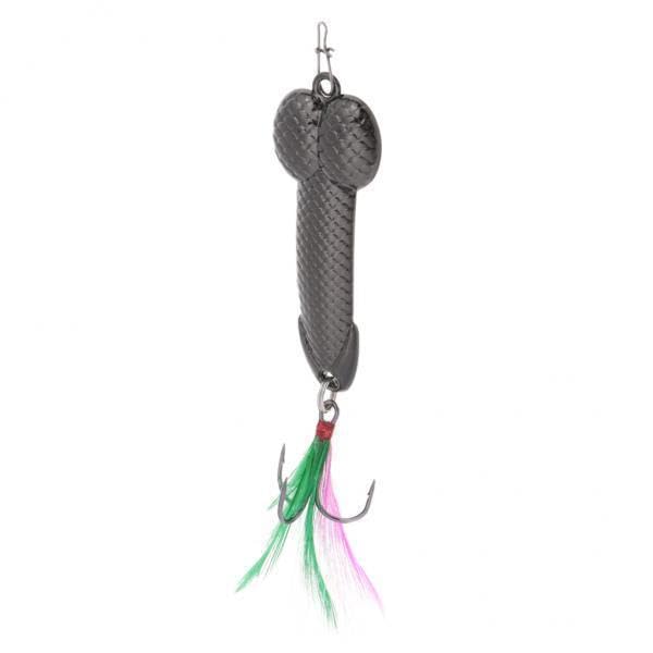 6xSpoon Fishing Lure Spinner Bait Metal VIB Hard Sequins Lure Treble Hook 11g| Crankbait Fishing Lure | Artificial Hard Bait-image-10