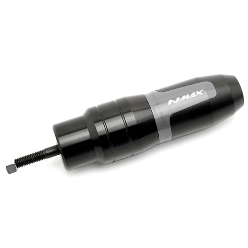 Protection d'échappement NMAX 150 finition titane usinée pour cadre de moto rigide