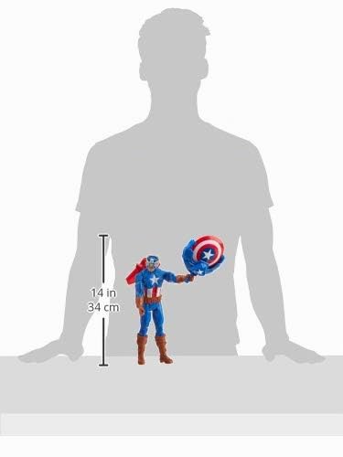 Marvel Avengers – Figurine Captain America Titan Hero Blast Gear - 30 cm