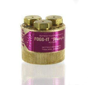 Fogg-it Nozzle Standard Hose Connection, Fog Spray Hose Attachment 1gpm