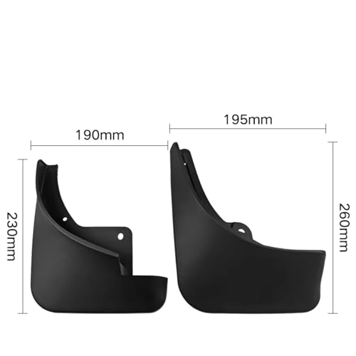 Guardabarros de coche Dongfeng Aeolus EX1 X1 panel decorativo de neumático 2