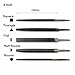 PYLOHWIT Tools & Workshop Equipment Files Grinding Tool Industrial Steel Files Files Triangular Without Handle Half-Round(Round File)
