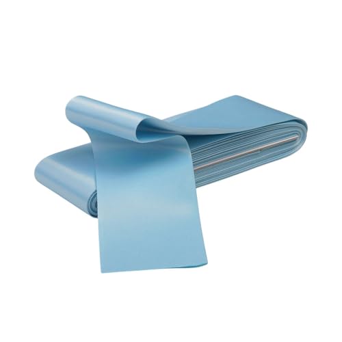 Light Blue Satin Blanket Binding 2 Inch x 4 3/4 Yards Single Fold Tape for Quilt Edging Blue Smooth Finish Easy to Sew On Durable Trim Material Ideal for Blanket Crafts DIY Projects Sewing