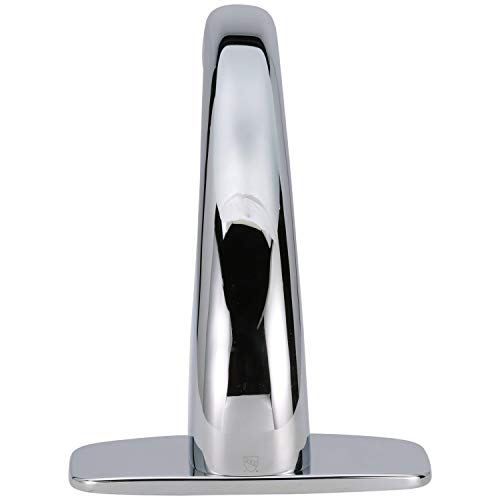 Zurn Z6913-Xl-Cp4 Aquasense Sensor Faucet, Single Hole, 0.5 Gpm Aerator, 4" Widespread Cover Plate, Chrome #TOP1
