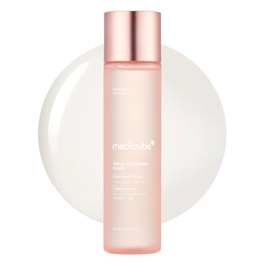 Medicube Triple Collagen Toner - Hydrolyzed, Atelo, & Soluble Collagen for Deep Hydration & Plump Skin - Fast-Absorbing Formula for All-Day Suppleness, Korean Skincare (4.73 fl.oz.)