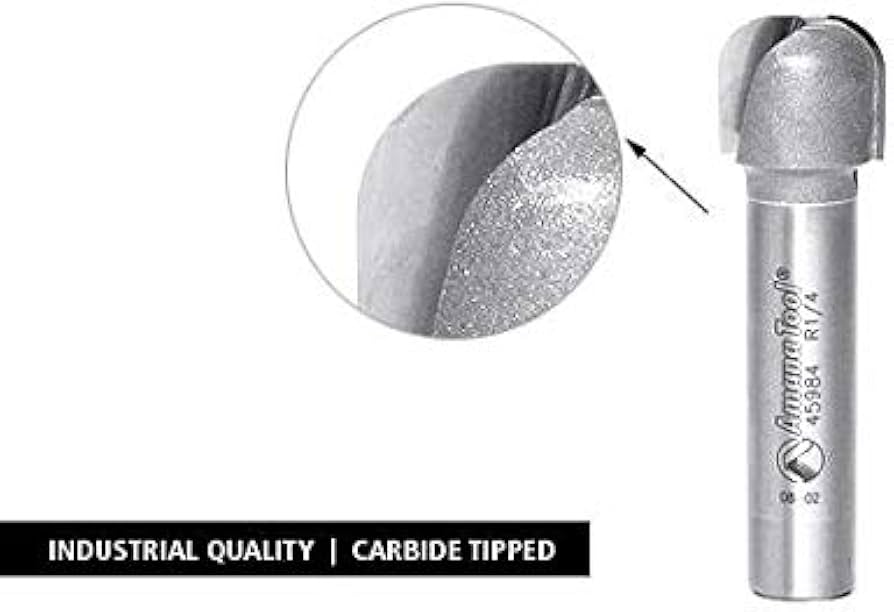 カンナバーロHOLE Amana Tool Bowl and Tray Plunge Router Bit, Carbide-Tipped