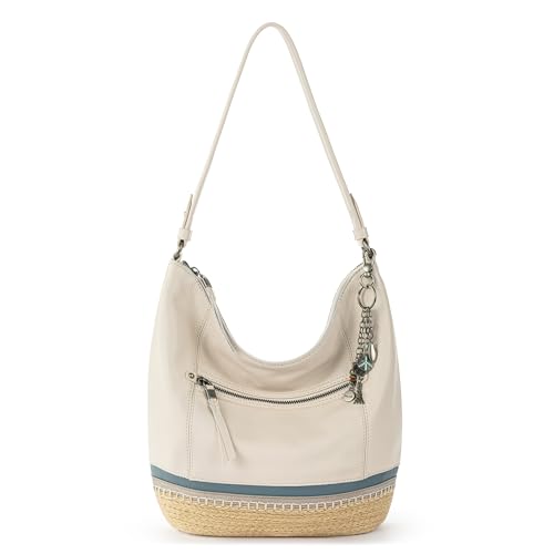 Image of The Sak Sequoia Hobo Bag - Premium Large Leather Women's Handbag for Everyday & Travel - Durable Purse With Zipper Pocket