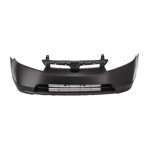 Suitable for Front Bumper Cover for 2006-2008 Honda Civic Sedan - Compatible with 1.3L & 1.8L Engines Primed Finish - OEM Part 04711SNEA90ZZ HO1000239