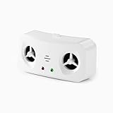 Mouse Repellent Ultrasonic Plug in, Ultrasonic Pest Control Repeller Indoor, Rodent Repellent Ultrasonic Plug in with Ultrasound & Strobe Light, Mice Repellent Indoor for Rodent/Mouse/Squirrel/Roach