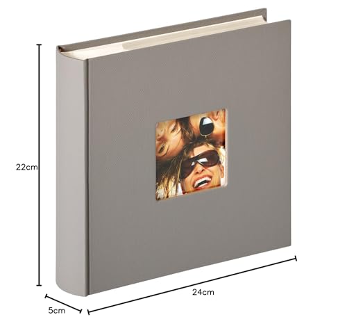 Walther ME110X Album Fotografico Fun Grigio 10X15Cm 200 Foto Memo Slip-In - 8