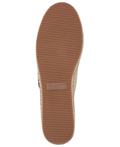 Image of Karl Lagerfeld Women's Michaela Slip on Espadrille Sandal with Pins