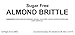 Andy Anand Chocolatier Sugar Free Roasted Almond Soft Nougat Brittle - Made in Europe Gluten Free Diabetic Friendly Nougat Candy, Unforgettable Flavor,Bite With Italian Nougat Brittle (7 Oz)