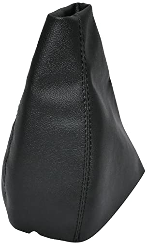 Aerzetix - C58506 - Cuffia soffietto per leva del cambio - compatibile con Opel Corsa D dal 2006 al 2014 - colore: nero - in pelle sintetica