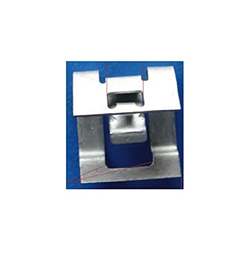 Autobahn88 Metallic U-Shape Retainer Clip for Bumper,Spoiler, Compatible with Toyota 03-10 Corolla (OEM: 7687944010) (Pack of 10)