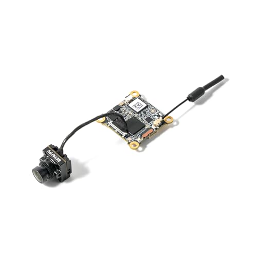 BETAFPV P1 Air Unit HD VTX with 1080P/60FPS 60ms Low Latency 5KM Max Range 1/2.9 CMOS Sensor 170 FOV Ultralight Weight Support Plug-Play with FC/USB for DIY 1S HD Cine Whoop like Meteor75 Pro