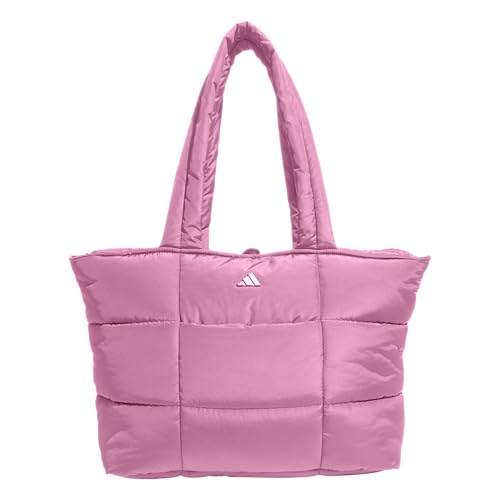adidas Quilted Tote Puffer Shoulder Bag All Me/Tropic Bloom OSFA