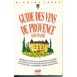 Guide vins de provence luret nicolas f29034