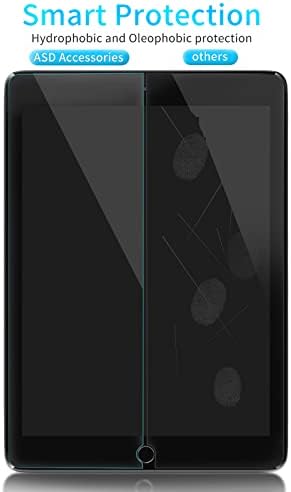 Screen Protector for iPad 8/7 (10.2-Inch, 2020/2019, 8th / 7th Generation), iPad Air 3 (10.5-Inch, 2019) and iPad Pro 10.5 (2017), Tempered Glass Film (Transparent) (Packaging May Vary)