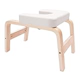 HauTour Yoga Kopfstandhocker Classic White - Sichere Inversionsbank für Anfänger und Profis zur Entspannung und Rückentraining mit Rutschfestem Stand