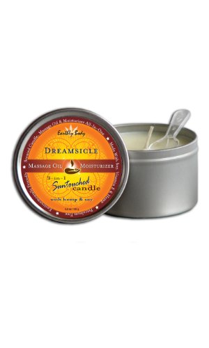 Earthly Body Round Candle - Dreamsicle 192g