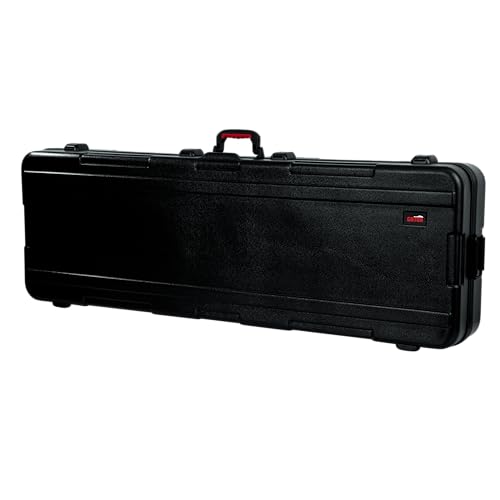 Gator Cases Frequent Flyer's Series Molded Flight Case for 88-Note Keyboards with TSA Approved Locking Latches and Recessed Wheels, (GTSA-KEY88)