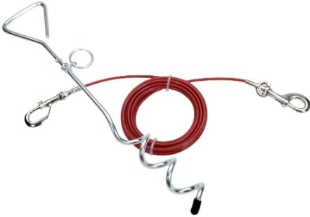 Titan?? Spiral Stake & 15' Tie Out Combo