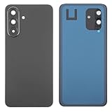 Generico Ricambio compatibile con SAMSUNG GALAXY A56 5G A566B SM-A566B Copri Batteria con cover lens CAMERA Vetro Posteriore Back Cover Retro Scocca + biadesivo adesivo + lente (Awesome Graphite)