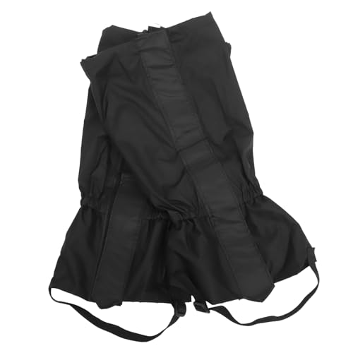 WOONEKY 1 Pair Leg Gaiters Waterproof Hiking Gaiters for Men Calf Cover Strap for Outdoor Activities