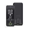 Lockly Visage Zeno Series Smart Lock, Facial Recognition & Fingerprint Keyless Entry Door Lock, Built-in Wi-Fi Deadbolt with Apple Home Key, PIN Genie Keypad, App Remote Control (Matte Black)