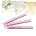 Zerodeko 3pcs Professional Quartz Cuticle Pushers Nail Polish Engraving Pens Dead Skin Remover Manicure Tools for Personal and Salon Use Washable Pink