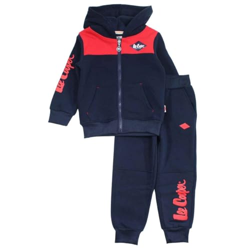 Lee Cooper Dziewczęce spodnie dresowe zestaw, Różowy, 6 lat
