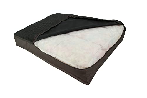 sesto senso Premium Housses de Rechange pour Lit Chien Zipper Fond Antidérapant XL 120x70 Souris