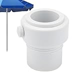 Ilicone Table De Parapluie Trou Anneau - Trou De Parasol En Silicone | Stabilisateur De Parasol De Terrasse | Adaptateur Coupe-vent De 3,4 À 3,8 Cm, Support De Tige De Parasol Pour Toit-terrasse