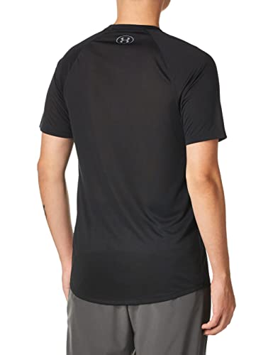 Image of Under Armour Men's Sportstyle Left Chest Logo T-Shirt (Black /Pitch Gray, Small)