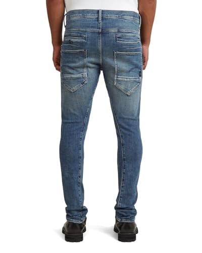 G-STAR Men's D-STAQ 3D Slim Jeans, Blue, 35 W/32 L 2