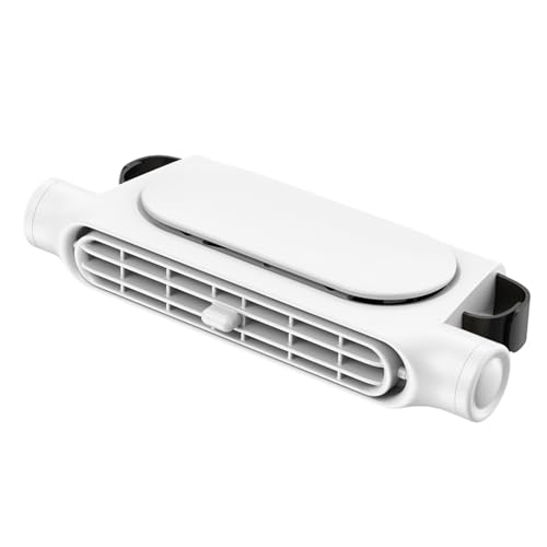 Genérico Ventilador Para Reposacabezas Trasero - Ventilador Ajustable Con Ángulo Regulable Para Silla De Coche,3 Velocidades, Ángulo Regulable y 3000mAh Para Furgonetas, Autocaravanas y Campers