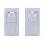 Silver Push Button Latches