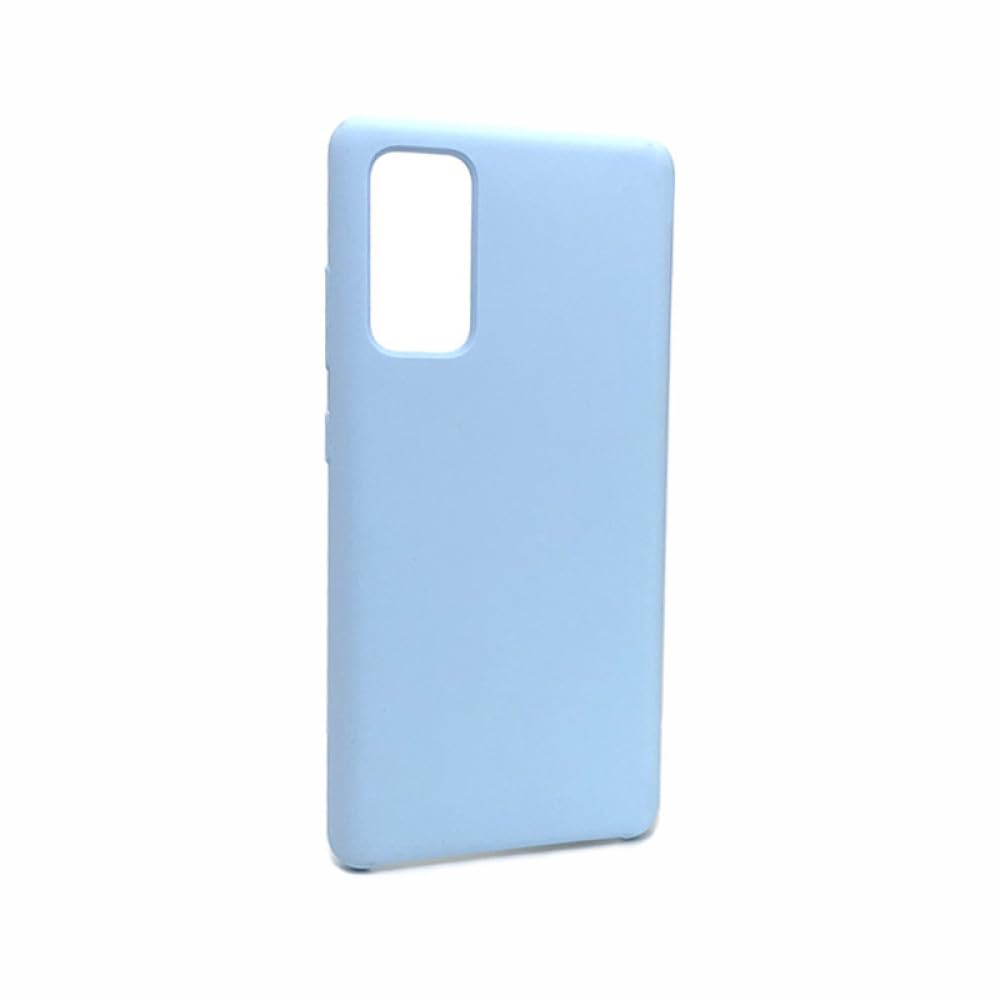 Housse silicone originale Samsung S20 finition haut de gamme soyeuse au toucher